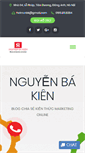 Mobile Screenshot of nguyenbakien.com